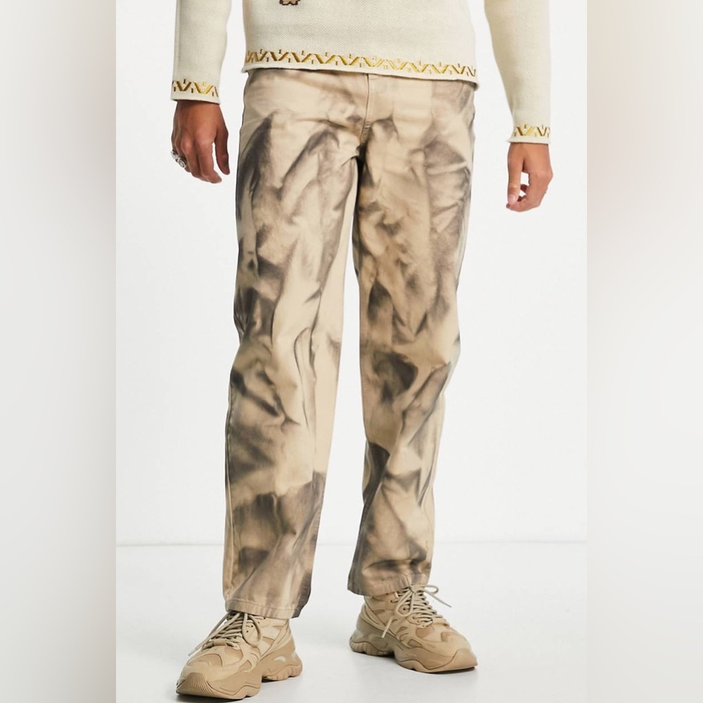 Reclaimed Vintage Tie Dye Wash Jeans